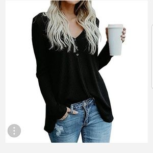 Black Loose top